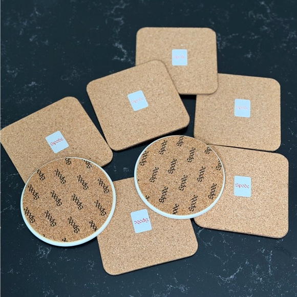 Spode Christmas Tree Coasters - Picture 2 of 2